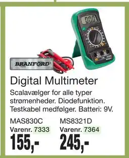 Harald Nyborg Digital Multimeter tilbud