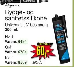 Harald Nyborg Universal, UV-bestandig. 300 ml. Hvid, DKK 60 tilbud