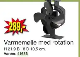 Harald Nyborg Varmemølle med rotation, DKK 289 tilbud