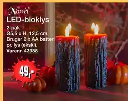 Harald Nyborg LED-bloklys, DKK 49 tilbud
