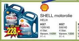 Harald Nyborg SHELL motorolie, DKK 228 tilbud