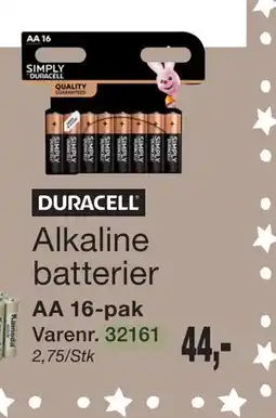 Harald Nyborg Alkaline batterier, DKK 44 tilbud