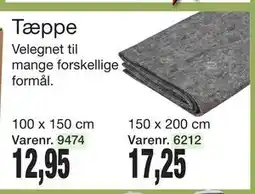 Harald Nyborg Tæppe tilbud