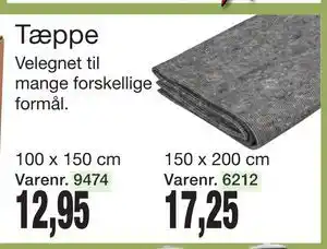 Harald Nyborg Tæppe tilbud