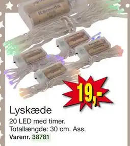 Harald Nyborg Lyskæde, DKK 19 tilbud