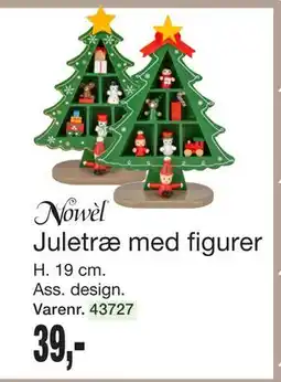 Harald Nyborg Juletræ med figurer, DKK 39 tilbud