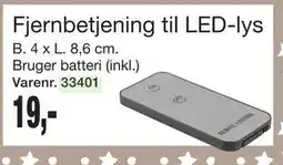 Harald Nyborg Fjernbetjening til LED-lys, DKK 19 tilbud