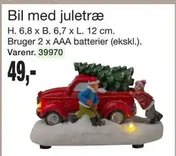 Harald Nyborg Bil med juletræ, DKK 49 tilbud