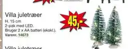 Harald Nyborg Villa juletræer, DKK 45 tilbud
