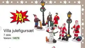 Harald Nyborg Villa julefigursæt, DKK 79 tilbud