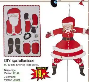 Harald Nyborg DIY sprællenisse, DKK 19 tilbud