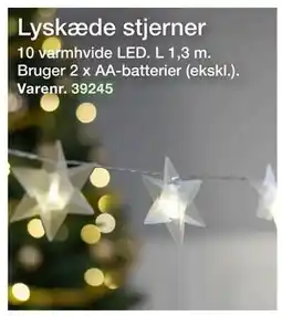 Harald Nyborg Lyskæde stjerner, DKK 29 tilbud