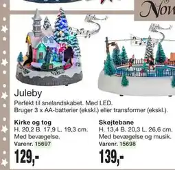 Harald Nyborg Kirke og tog, DKK 129 tilbud