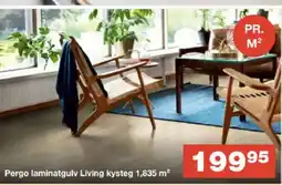 Bauhaus Pergo laminatgulv Living kysteg tilbud