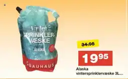 Bauhaus Alaska vintersprinklervæske tilbud