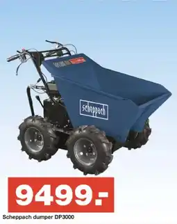 Bauhaus Scheppach dumper DP3000 tilbud