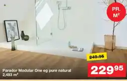 Bauhaus Parador Modular One eg pure natural tilbud
