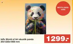 Bauhaus InEx World of Art akustik panda tilbud
