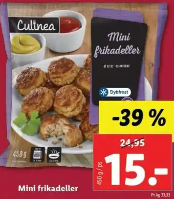 Lidl Mini Frikadeller 450g tilbud