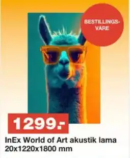 Bauhaus InEx World of Art akustik lama tilbud