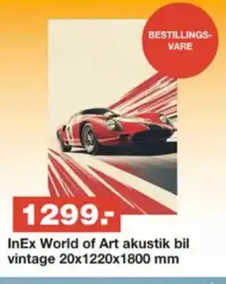 Bauhaus InEx World of Art akustik bil vintage tilbud