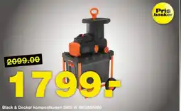 Bauhaus Black & Decker kompostkværn 2800 W BEGAS5800 tilbud