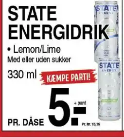 ABC Lavpris State energidrik tilbud