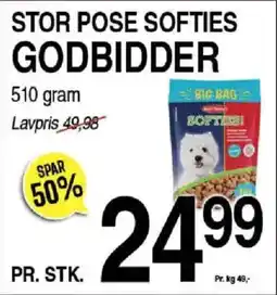 ABC Lavpris Stor pose softies tilbud