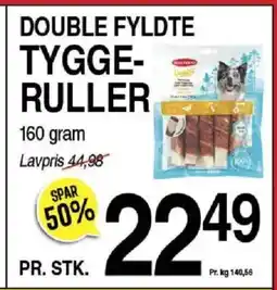 ABC Lavpris Double fyldte tygge- ruller tilbud