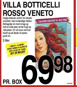 ABC Lavpris Ugens vinkup: villa botticelli rosso veneto tilbud