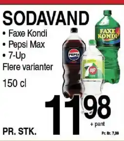 ABC Lavpris Sodavand tilbud
