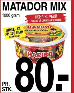 ABC Lavpris Matador mix tilbud