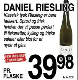 ABC Lavpris Daniel riesling tilbud