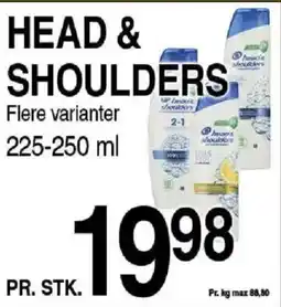ABC Lavpris Head & shoulders tilbud