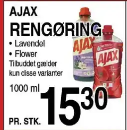 ABC Lavpris Ajax rengøring tilbud