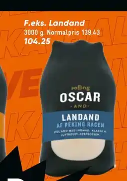 Bilka Landand, DKK 104.25 tilbud