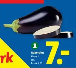 Lidl Aubergine, DKK 7 tilbud