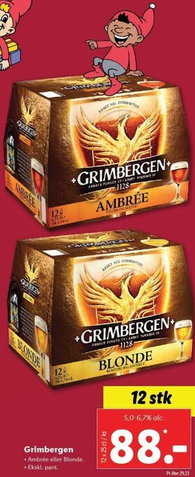 Lidl Grimbergen tilbud