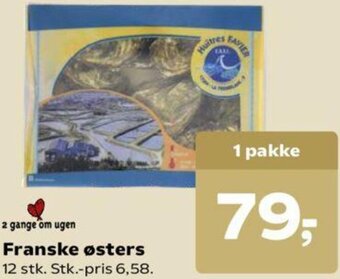 SuperBrugsen Franske østers tilbud