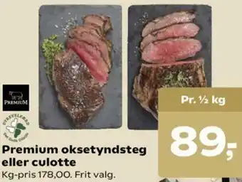 Premium Oksetyndsteg Eller Culotte
