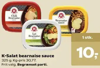 SuperBrugsen K-Salat Bearnaise Sauce 325g tilbud