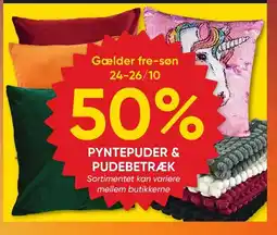 BigDollar Pyntepuder & pudebetræk tilbud