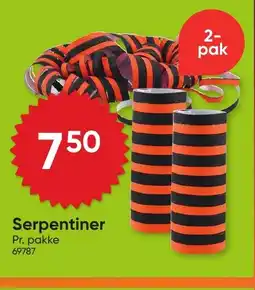 BigDollar Serpentiner tilbud