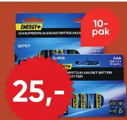 BigDollar Batterier Energy+ tilbud