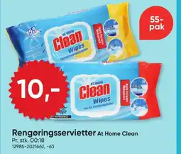 BigDollar Rengøringsservietter At Home Clean tilbud