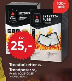 BigDollar Tændbriketter tilbud