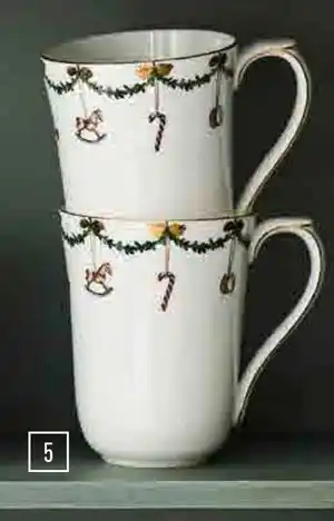 Stjerne Riflet Jul krus, DKK 399.95