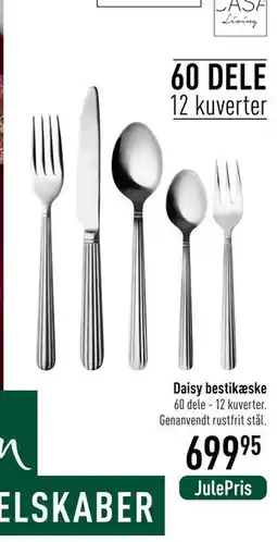 Imerco Daisy bestikæske, DKK 699.95 tilbud