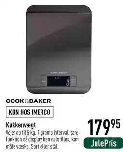 Imerco Køkkenvægt, DKK 179.95 tilbud