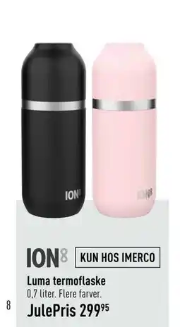 Imerco Luma termoflaske, DKK 299.95 tilbud